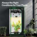 VIVOSUN Smart Grow Tent Kit 2.7 2.7ft WiFi-Integrated Automatic Complete Grow System with Full Spectrum LED Grow Light 150W, Efficient Ventilation System with GrowHub E42A+ Controller