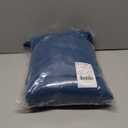 NICETOWN Blackout 78 inch Curtains for Doorway 2 Panels Set, Grommet Thermal Window Treatments Room Darkening Door Curtains for Bedroom/Home Family, Moroccan Blue, W52 x L78