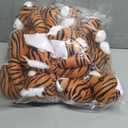 Blueweenly 12 Pieces Tiger Stuffed Animal 6 Inch Sitting Tiger Plush Toys Lifelike and Cute Animal Dolls Gifts for Boys and Girls Birthday Favors Forest Gifts Party Decor(Classic)
