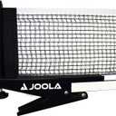 JOOLA Premium Inside Table Tennis Net and Post Set - 72" Regulation Size - Portable and Easy Setup - Ping Pong Spring Clamp Net - Black