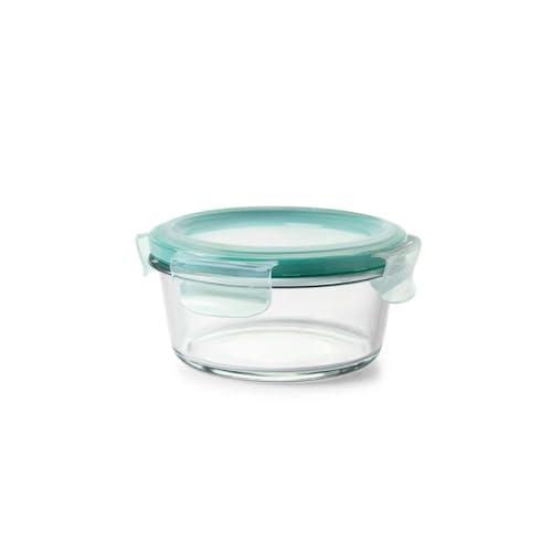 OXO Good Grips 2 Cup Smart Seal Glass Airtight Round Food Storage Container