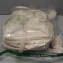 RUVALINO Diaper Bag Backpack-Multifunction Baby Travel Bag with Changing pad, Insulated Bottle Holders & Pacifier Case, Large Capacity, Waterproof, Beige