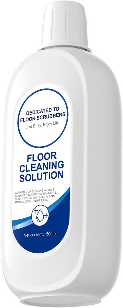 GCW Cleaning Solution Refill 500ML Blue Bottle Original Flavor Floor Cleaner Solution Compatible With Tineco iFLOOR, 3, S3, S5, S5 COMBO, S5 Pro 2, S6, S7 PRO, S7 COMBO Wet Dry Vacuum (3 Bottle)