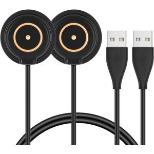 MCC 3 Magnetic Charging Cable 2 Pack, 3.3FT Fast Charging Cable with Magnetic Tip for Olight Baton 3/3 Pro/Baton 4 / Odin/Seeker 4 Flashlights