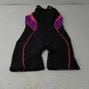 ATTRACO Athletic One Piece Swimsuits for Women Boyleg Swimwear Racerback Bathing Suits, Large, Black Purple