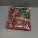 Artoid Mode Xmas Trees Snowflakes Winter Placemats Set of 8, 12x18 Inch Seasonal Red Christmas Table Mats for Party Kitchen Dining Decoration