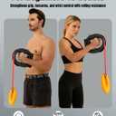 Forearm Strengthener & Wrist Strengthener, Multi-Directional Forearm Exerciser, Portable Forearm Trainer for Muscle Building, Grip Strength and Rehabilitation