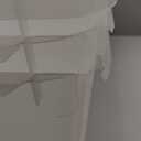 34 L Clear Plastic Storage Bins Box with Lid, Stackable Lidded Storage Bin Container with Wheels and Secure Latching Buckles, 5 Packs