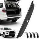 Cargo Cover for Toyota 4Runner 2010-2024, Retractable Trunk Cover
