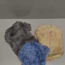 Kyaringtso Dog Sweater, 3 Pack Dog Sweaters for Small Dogs, Dog Clothes for Small Dogs Girl Boy, Ultra Soft and Warm Puppy Sweater Dog Coat for Winter Christmas (Small, Blue+Lt Coffee+Dark Grey)