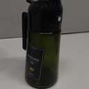 Aovdy 2PCS Oil Sprayer for Cooking 16oz,2 in 1 Olive Oil Dispenser and Oil Sprayer - 470ml Olive Bottle Spray and Pour - Glass Oil Dispenser for Kitchen Cooking Salad BBQ (Light-Proof -Black & Green)