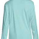Hurley Boys Long Sleeve UPF 50+ Rash Guard Swim Shirt (Blue, XL)