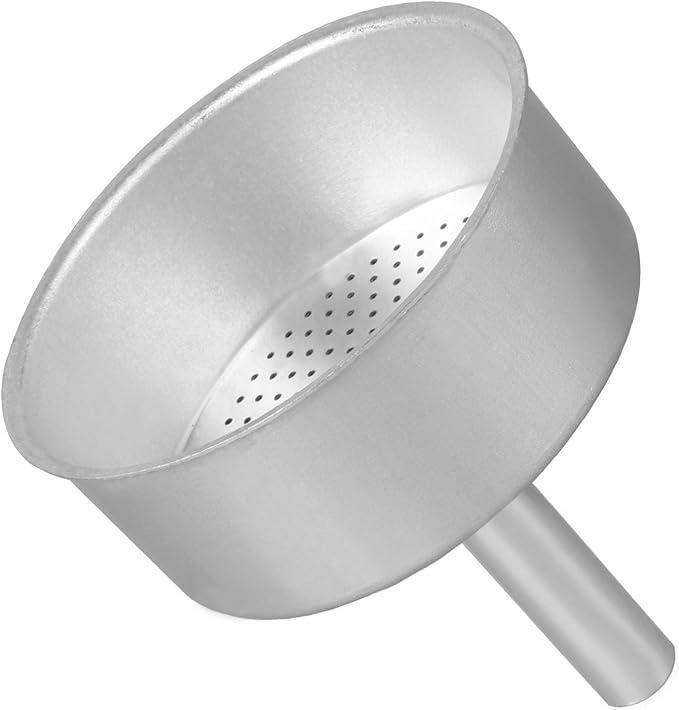 Coffee Pot Replacement Funnel Fits for Mocha Coffee Maker Pot 6Cup,Moka Pot Funnel Replacement(1 Pcs 6Cup）