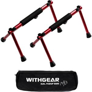 Push Up Bar  Folding Dip Bar for Home Workout, Lightweight & Portable Strength Training Equipment for Men & Women, Indoor & Outdoor Use (Hawk)