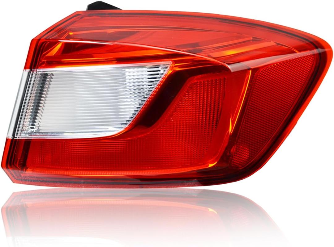 Tail Light Assembly Compatible with Chevy Cruze LS LT LTZ Premier 4-Door Sedan 2016 2017 2018 2019 Rear Taillights Assemblies Brake Lamp Replace 84078119 (Right Passenger Side)