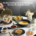 Black Gold Paper Plates and Napkins Party Supplies-150PCS-50 x 7''Dessert Plates & 50 x 6.5''Napkins & 50 x 7.3''Forks,Disposable Paper Tableware Set for Birthday,Anniversary,Retirement,Father's Day