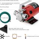 Utility Pump, Prostormer 1/10HP 120V Mini Portable Electric Water Transfer Pump 330GPH Plumbing Equipment with Water Hose Kit Great for Yard, Garden, Pool Draining