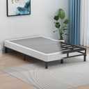 UOMEUR 2 Inch Low Profile Box Spring for Twin, 2000lbs Heavy Duty Metal Mattress Foundation Support with Easy Clean Fabric Cover,Non-Slip/Easy Assembly/No Noise