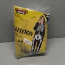 Spooktacular Creations Halloween Skeleton Jumpsuit Adult Skeleton Costume Hooded Jumpsuit Cosplay Costume Sleepwear Homewear Large