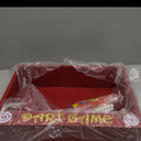 Balloon Dart Carnival Game - Wooden Box With a Carnival Theme The Box Measures 16.5 x 12.5 x 4.5 Included Are 300 Balloons & 6 Colorful Darts & Adhesive Dots - Great for Birthdays Events, Parties
