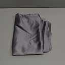 Bedsure Satin Pillowcases, Similar to Silk Pillowcase 2 Pack,Cooling Pillow Case for Sleeping Women with Envelope Closure, Gifts for Women Men, Dark Grey, Queen Size, 20x30 Inches, 2pcs