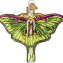 Old World Christmas Luna Moth Glass Blown Ornament for Christmas Tree