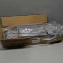 SPACELEAD Slim Storage Cart 3 Tier,Bathroom Organizer Rolling Utility,Mobile Shelving Unit Slide Out for Office, Kitchen, Laundry Room & Narrow Places, Gray