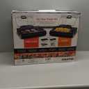 Gourmia Smokeless Indoor Grill & Air Fryer with Recipe Book  Electric Grill for Indoor Use, 5in1 Countertop Cooker, Cast-Iron Grate, 1650W, Glass Lid, Dishwasher-Safe Plates