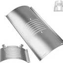 Flame Broiler Slide Cover and Bottom Kit for PB1100 Smoker Replacement Part | Flame Broiler Kit, Pit Boss Smoker Replacement Parts, for PB1000 PB1150 PB1600 Pellet Grills