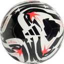 adidas FIFA Club World Cup Club Soccer Ball (5, White/Black/Lucid Red)