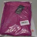 Capuffy Womens Tube Strapless Maxi Dress Irregular Ruffles Hem Cocktail Dress Off Shoulder Tassel High Slit Evening Gown 312 (Rose Red) XS