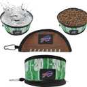 Pets First NFL Collapsible Pet Bowl (Buffalo Bills)