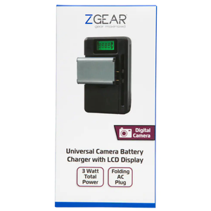 CellGear Universal Battery Travel Charger with Swivel Base