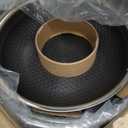 3-Piece Hybrid Stainless Steel Cookware Set-12 Inch Wok with Lid,10 Inch Frying Pan,12 Inch Skillet with Lid-Non Stick,PFOA Free,Dishwasher&Oven Safe,Induction Compatible,Cookware Set