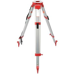 Professional Surveying Tripod - 5/8" x 11 Thread Aluminum Transit Tripod for Auto Level, Theodolite & Lasers Level, Adjustable Flat Construction Tripod (Max Height 1700mm) (Red)