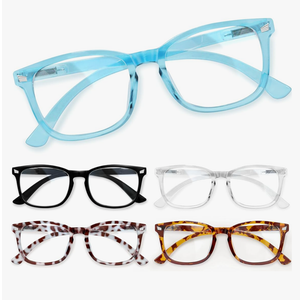 CCVOO Reading Glasses for Women, Eyeglasses, Blue Light Readers for Women, Computer Eye Glasses, Cheaters Magnification Strength: 0.75 x