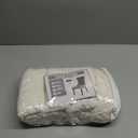 Wingback Chair Cover Jacquard Wingback Dining Chair Covers Stretch Washable Wingback Chair Slipcovers Protector for Dining Room Banquet Home Decor Set of 4 Ivory