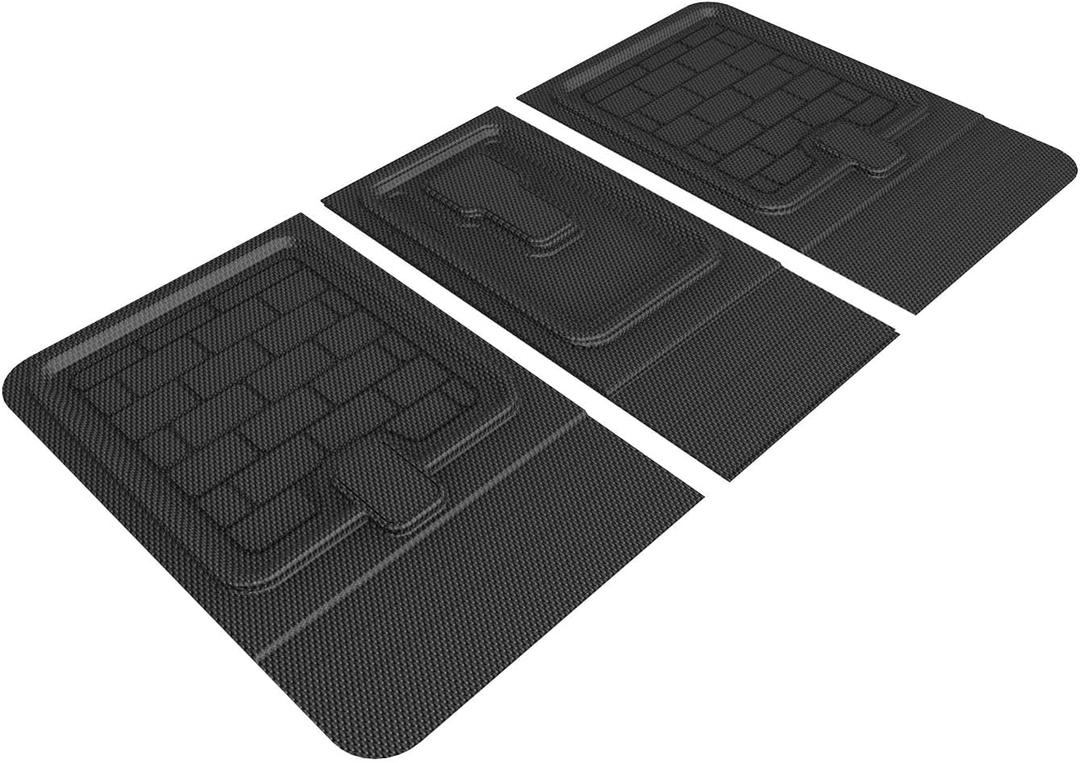 3D MAXpider Custom Fit Kagu Seatback Protector (Black) Compatible with Tesla Model Y (Includes Juniper/Launch Series) 2020-2026 - 2nd Row Seatback Protector