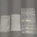 JollyFayre His Favorite (Black) & Her Favorite (White) Stickers 50 + 50 with 100 Clear Bags  Wedding Favors, Welcome Bags Stuffers