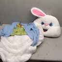 Morph Easter Bunny Costume Adult Deluxe Rabbit Mascot Outfit for Men - Perfect for Easter Costumes and Events Large