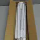 Shower Curtain Rod 31-88 In Adjustable Pole Heavy Duty White Tension Rods Spring Drilling and No Drilling Shower Rod for Bathroom Window Anti-Slip Never Rust