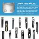 59300 Stainless Steel Replacement Detachable 30mm Standard Blade Compatible with WHAL All in One Lithium Ion Trimmer 9864.9864SS.9686.9818A.9854L.9876L.9854.WSS3L.SS2L etc
