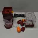 Peanut Butter Maker Home Electric Grain Grinder Anti Slip Sesame Sauce Mill Nut Butter Machine for Groundnut Almonds Cashews Hazelnuts EU Plug 220V Rechargeable Coffee Beans