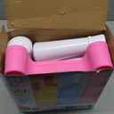 burgkidz Plastic Kids Chair, Durable and Lightweight, 9.3" Height Seat, Indoor or Outdoor Use for Toddlers Boys Girls Aged 2+ (Pink)