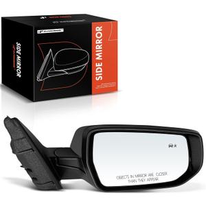 Passenger Side View Mirror Compatible with Chevy Malibu 2016 2017 2018 2019 2020 2021 2022 Mirrors Non Heated Without Signal Light Manual Folding Right