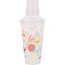 Poolside Summer Plastic Cocktail Shaker, 10" - 1 Pc. - Perfect for Beach Parties