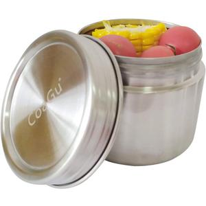 CoaGu 8oz Coffee Canisters: Premium 18/8 Stainless Steel Containers Perfect for Children's Lunches, Tea, Sugar, Coffee Storage, and Candy