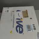 Drive Medical Raised Toilet Seat with Lock, Standard Seat, 4"