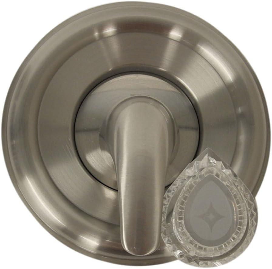 Danco (10002) Universal Moen Trim Kit for Single-Handle Shower Valves, Compatible for Moentrol Series, Brushed Nickel