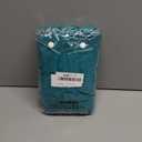 Waterproof 3-Piece Patio Sofa Cushion Cover Set - Replacement Covers for Outdoor Wicker Furniture, Bench & Seat Cushions with 4pcs Throw Pillow Cover (Peacock Blue)